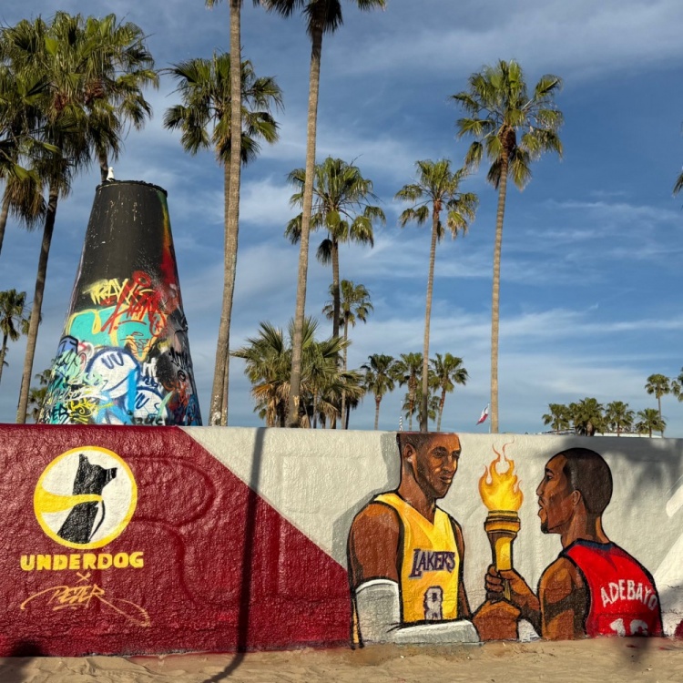 81分先生和83分先生的传承？洛杉矶当地壁画致敬科比&amp;阿德巴约